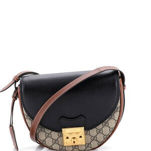 Gucci Padlock Saddle Shoulder Bag Gg #239098G15B
